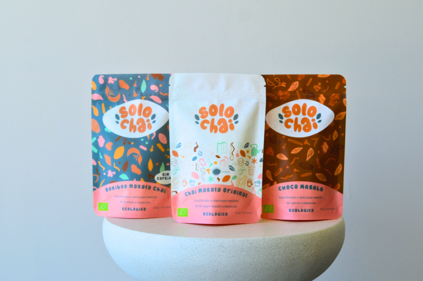PACK x3 - CHAI ORIGINAL + ROOIBOS CHAI + CHOCO CHAI MASALA