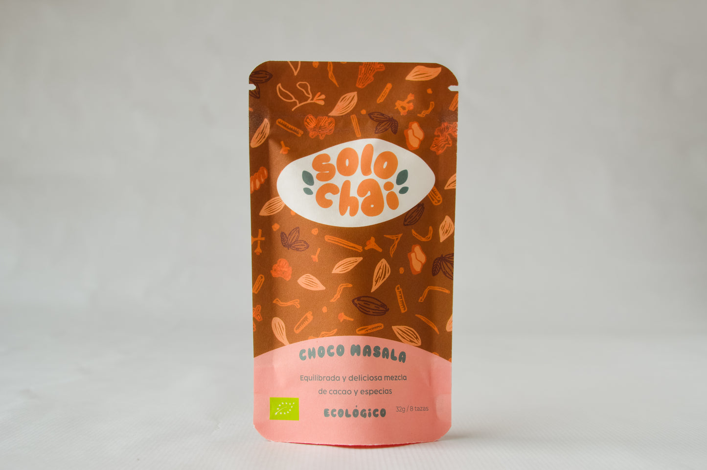 CHOCO MASALA ECOLÓGICO 32G (8 tazas) - CACAO CON ESPECIAS