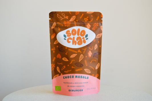 CHOCO MASALA ECOLÓGICO 100G - CACAO CON ESPECIAS
