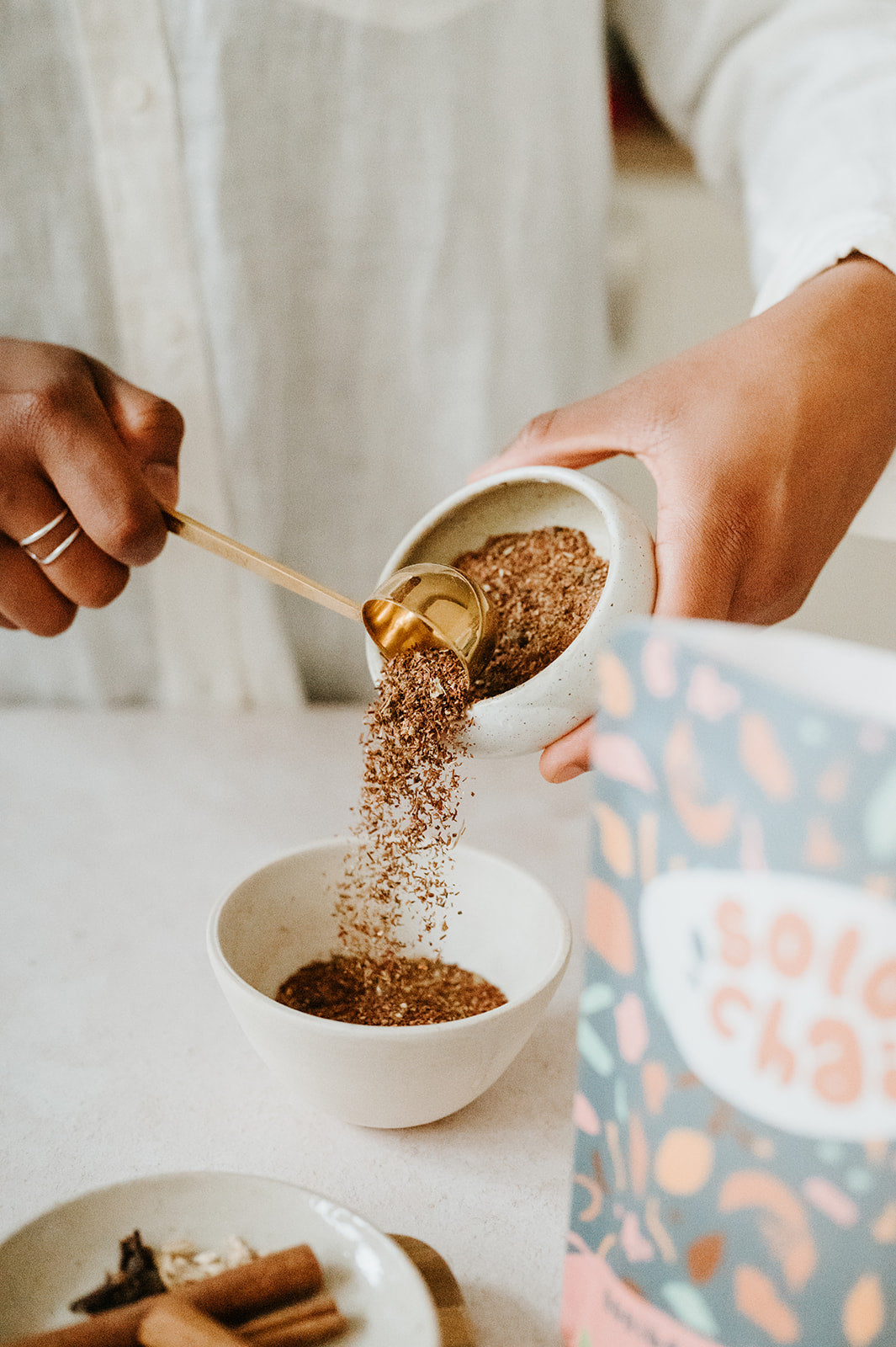 ROOIBOS MASALA CHAI SIN TEÍNA 32G (8 tazas) - ECOLÓGICO