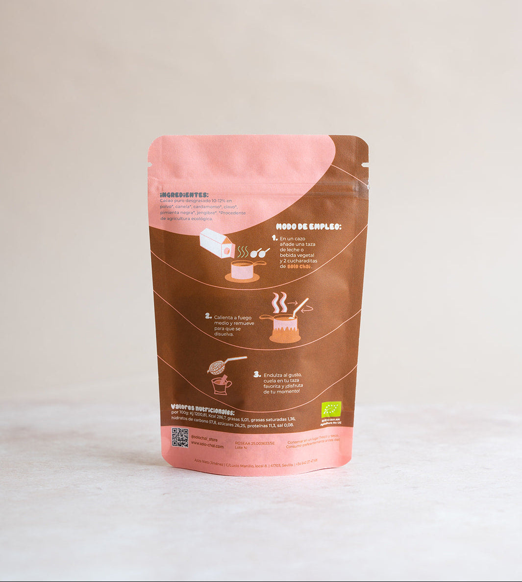 PACK GRANDE X2 CHAI ECOLÓGICO 100G - ORIGINAL + CHOCO MASALA | 50 TAZAS