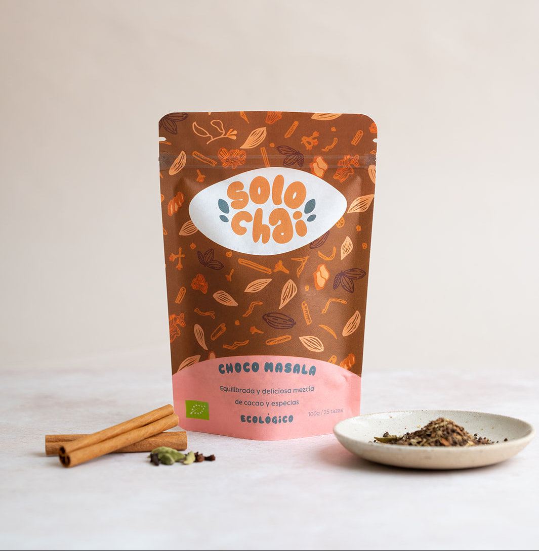 PACK GRANDE X2 CHAI ECOLÓGICO 100G - ORIGINAL + CHOCO MASALA | 50 TAZAS