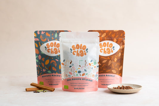 LARGE PACK x3 - ORIGINAL CHAI + ROOIBOS CHAI + CHOCO MASALA | 75 CUPS
