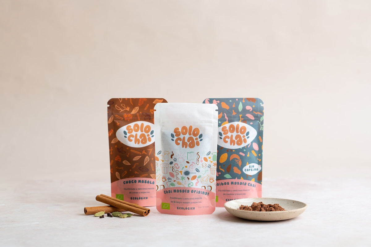 PACK DESCUBRIMIENTO x3 - CHAI ORIGINAL + ROOIBOS CHAI + CHOCO CHAI MASALA